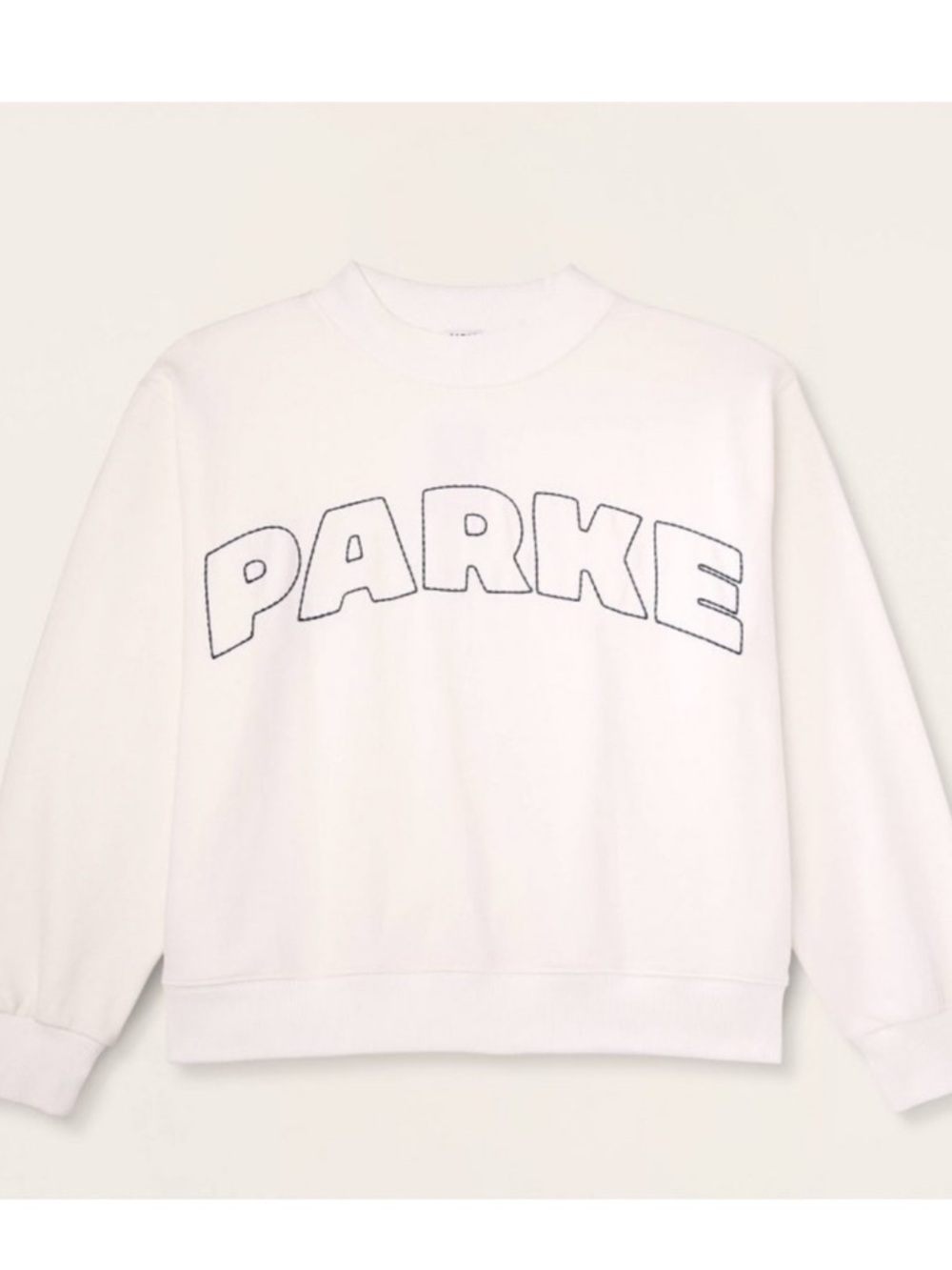 PARKE X Target Mockneck Pullover Sweatshirt